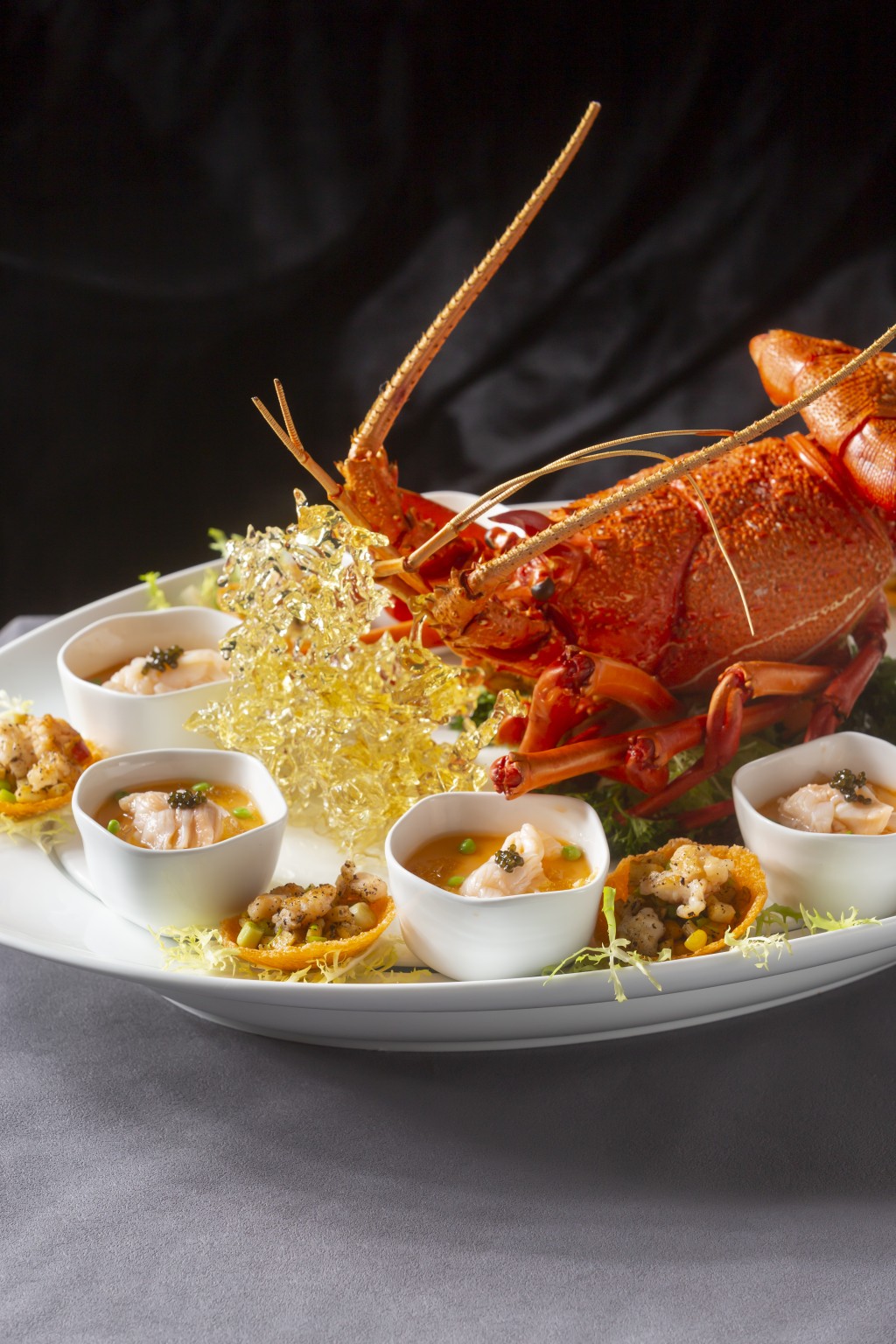 Diamond Territory signature lobster dish